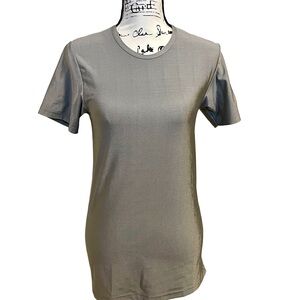 Joop! Vintage Men’s Silver Evening T-Shirt | Tactel Elastic | EU Size M